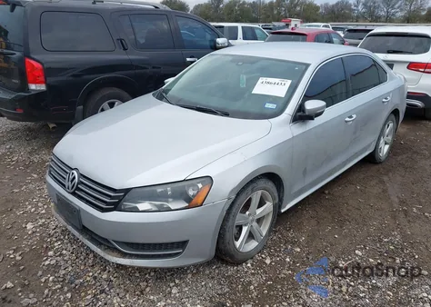 2014 Volkswagen Passat 1.8T Se from USA, damaged, VIN 1VWBS7A31EC108165